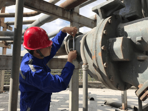 輸灰耐磨管中標后復測2