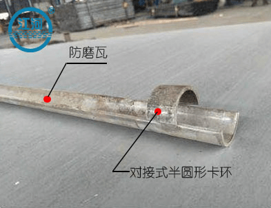 防磨瓦卡環(huán)有幾種？2對接式