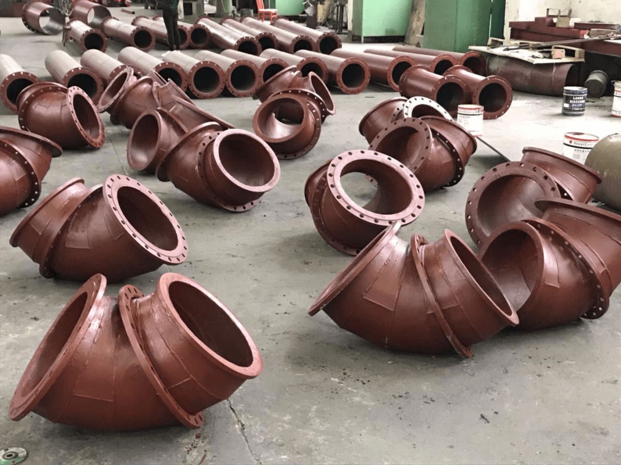 耐磨管道的種類很多：稀土合金耐磨管、燒結(jié)陶瓷管、雙金屬耐磨管等。