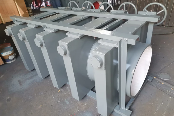 煤粉管道雙芯可調(diào)縮孔