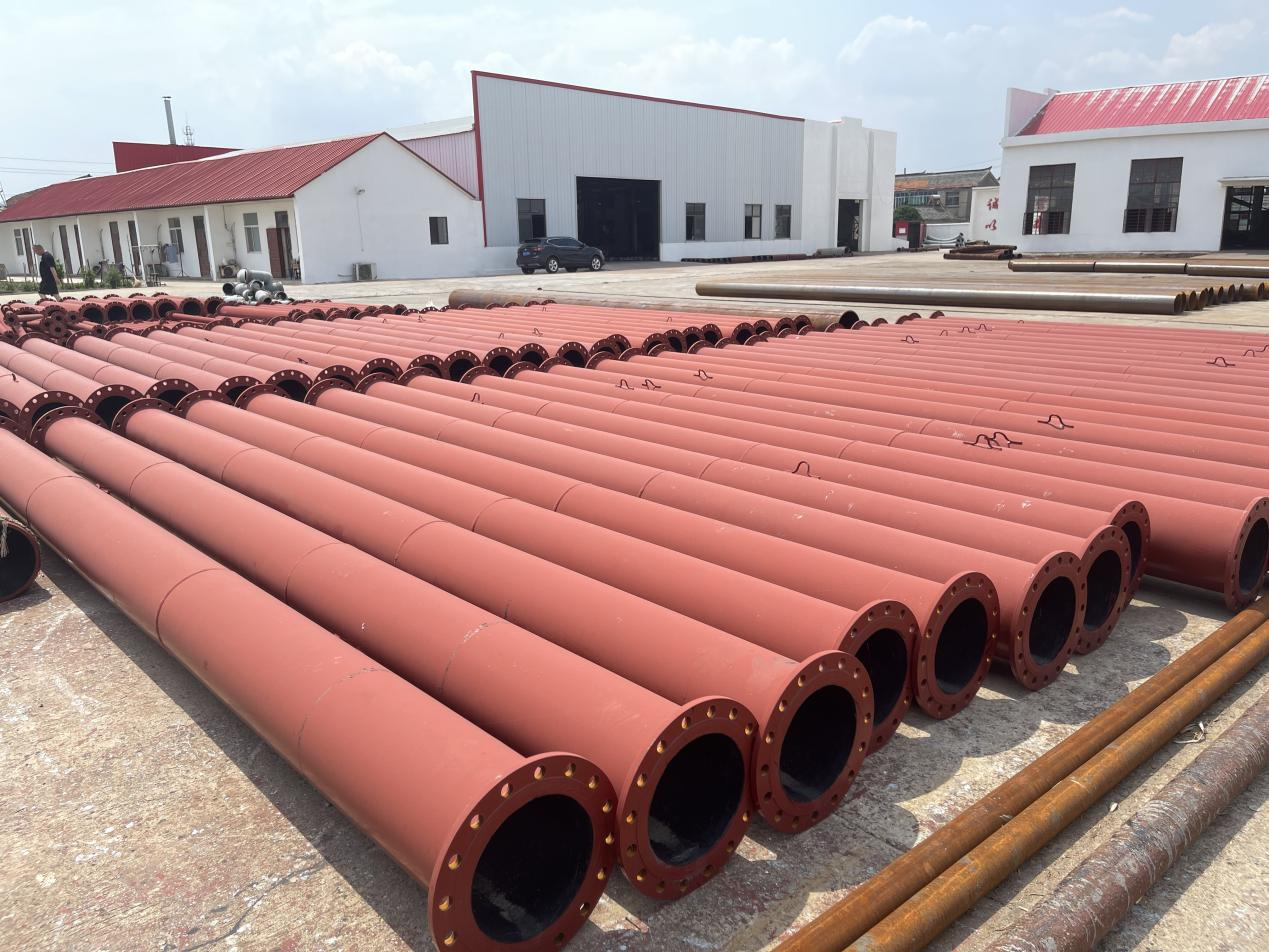 耐磨陶瓷輸灰管道自蔓延